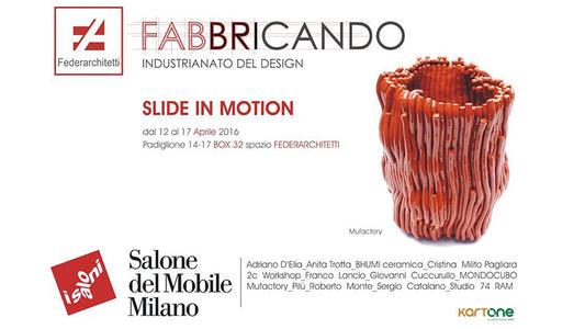 FABBRICANDO – Salone del Mobile di Milano 2016