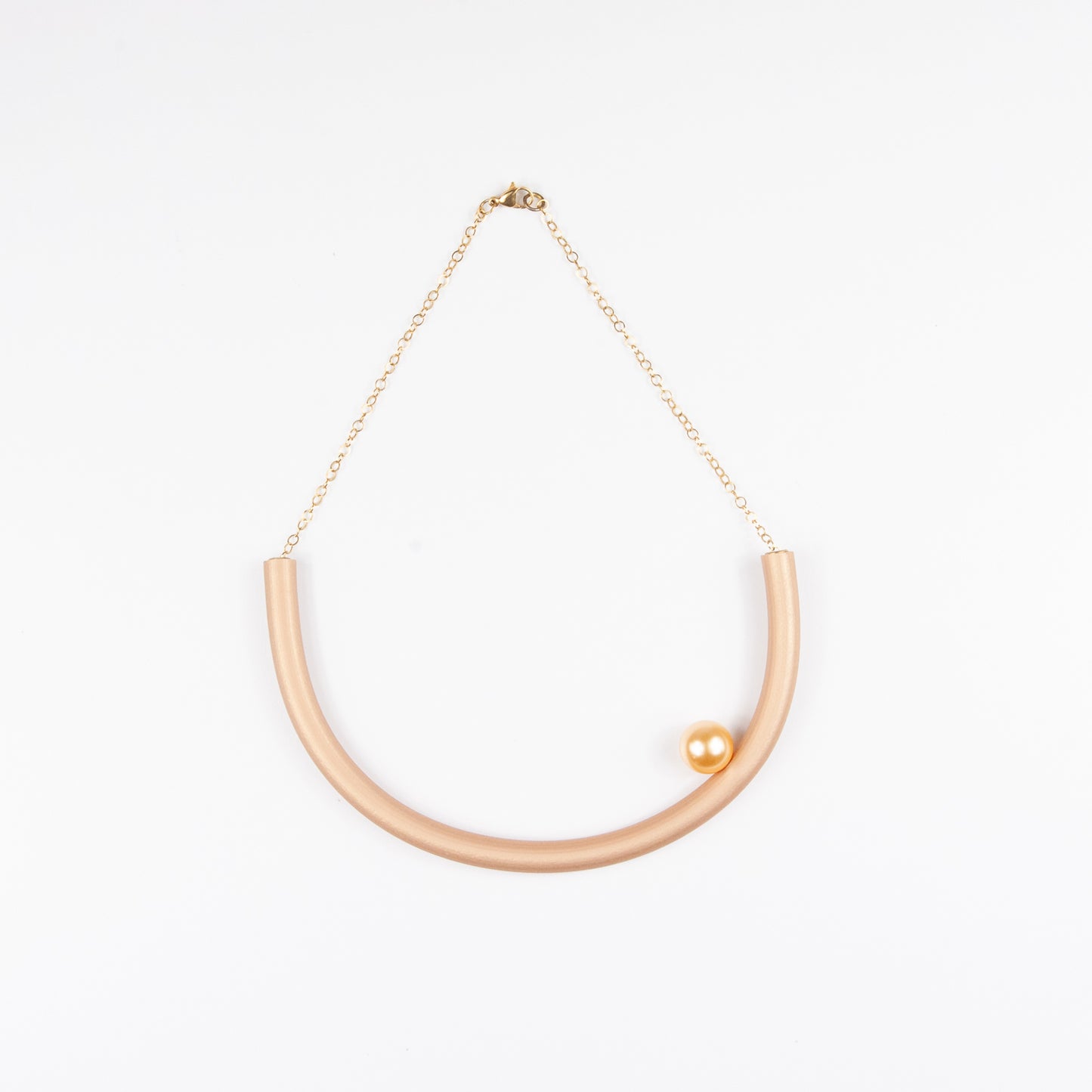 BILICO choker - gold / gold pearl
