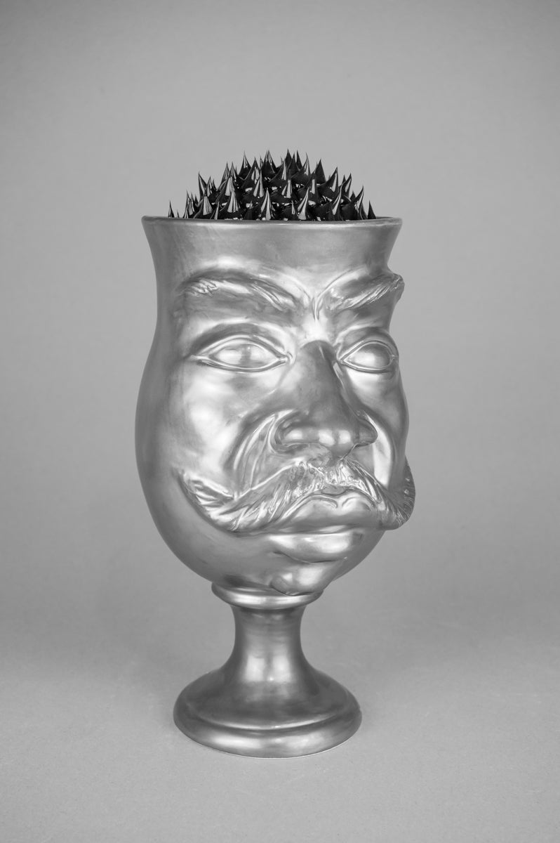 EVOLVED HEAD silver color