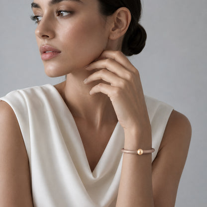 Bracciale BILICO - dorato / perla oro