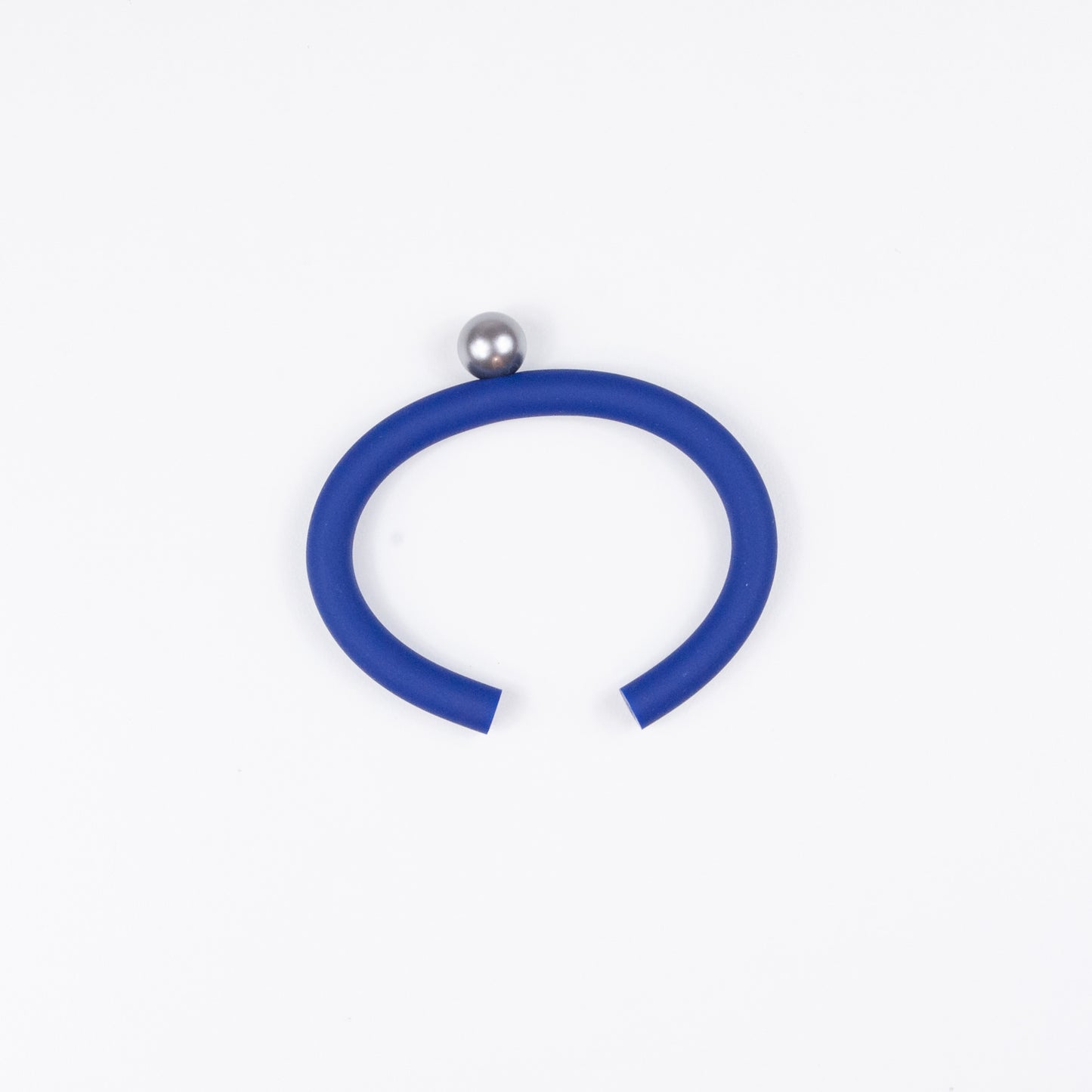 Bracciale BILICO - blu inchiostro / perla argento