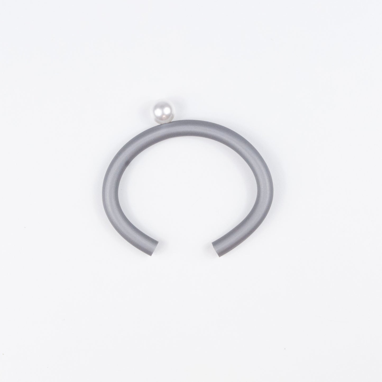 Bracciale BILICO - grigio / perla bianca