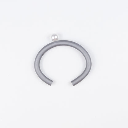 Bracciale BILICO - grigio / perla bianca