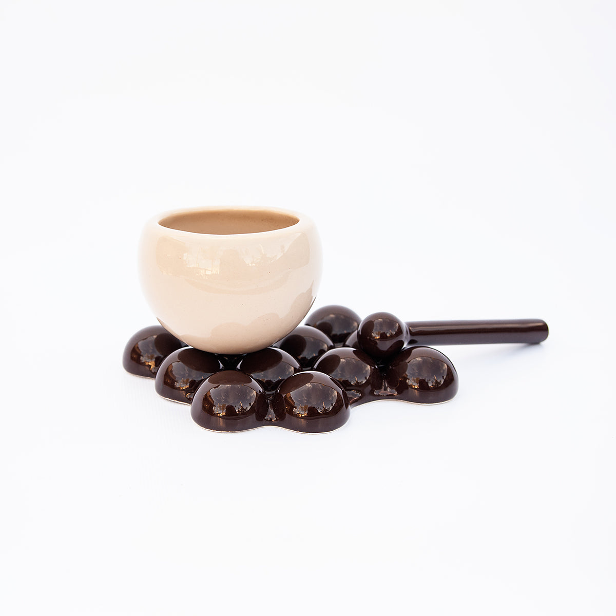 COFFEE BALL - beige/marrone