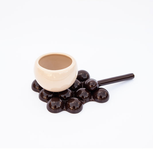 COFFEE BALL - beige/marrone