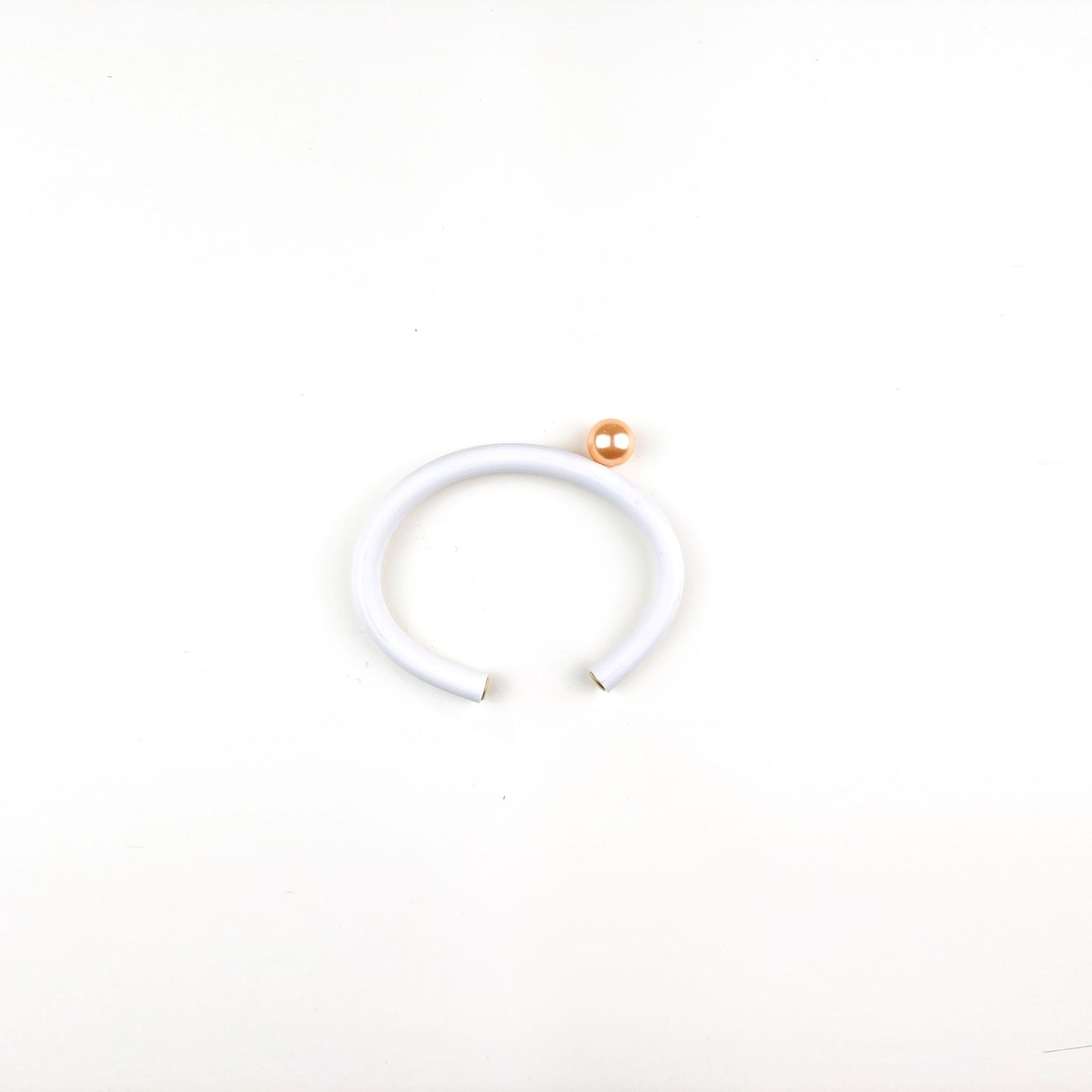 BILICO bracelet - white / gold pearl
