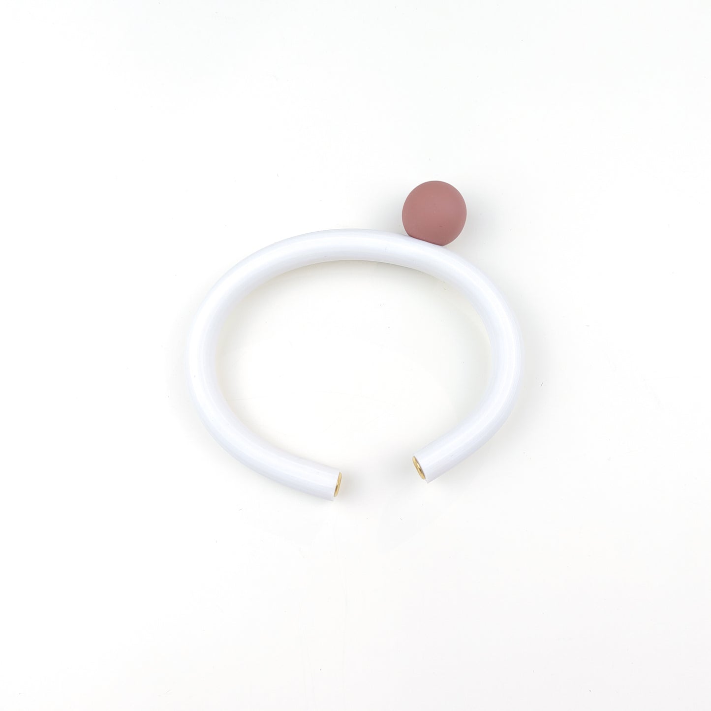BILICO bracelet - white / gold pearl